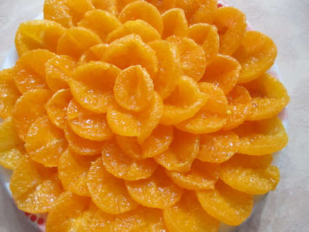 orange flowerの写真素材