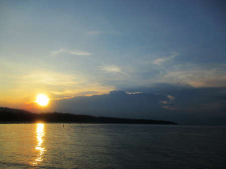 sunsetの写真素材