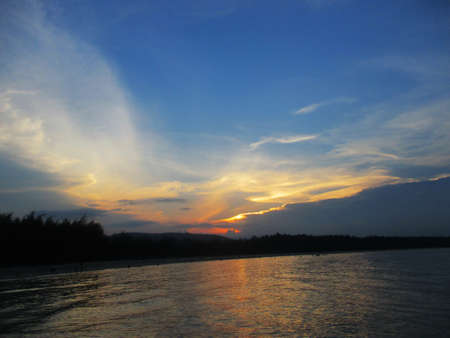 sunsetの写真素材