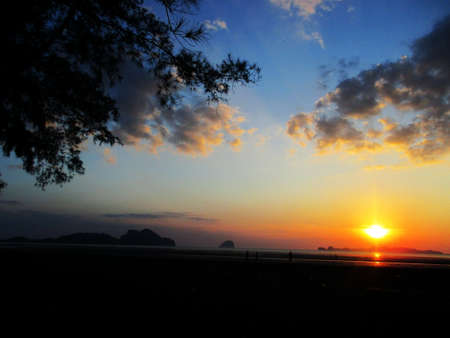 sunsetの写真素材