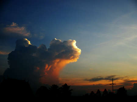 beautiful skyの素材