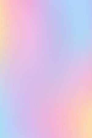Dreamy and smooth gradient in soft pink, purple, and light blue hues, ideal for websites, print, and...