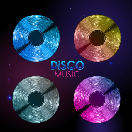 Disco abstract backgroundのイラスト素材
