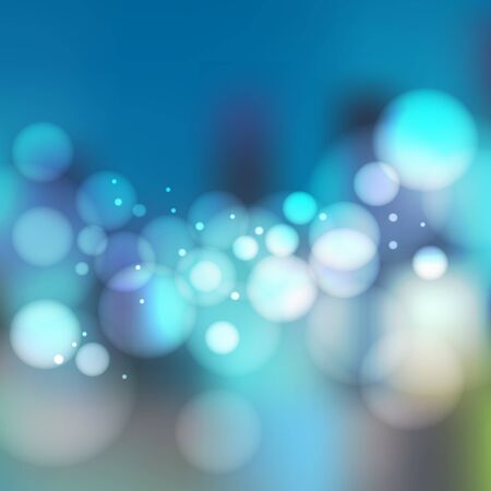 Abstract blur night city backgroundのイラスト素材