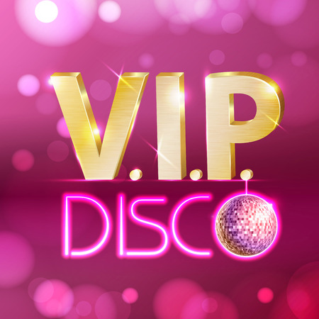 Disco poster. Disco background.のイラスト素材