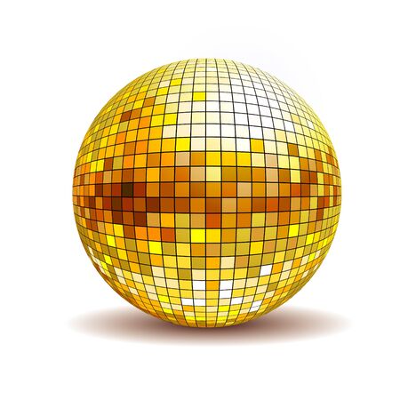 Disco ball.のイラスト素材