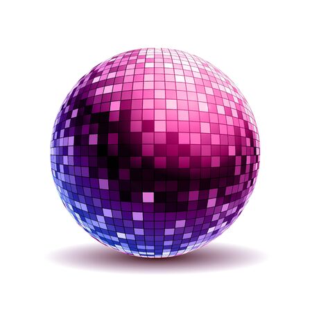 Disco ball.のイラスト素材