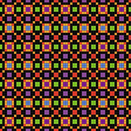 Ethnic geometric ornament. Pattern background