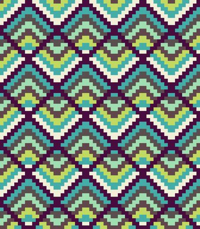 Ethnic geometric ornament. Pattern background