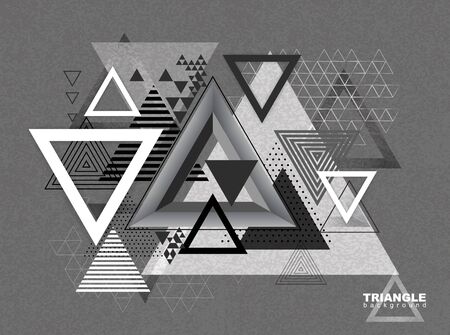 Abstract hipster poligon triangle background. Triangle pattern background.のイラスト素材
