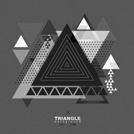 Abstract hipster poligon triangle background. Triangle pattern background.のイラスト素材