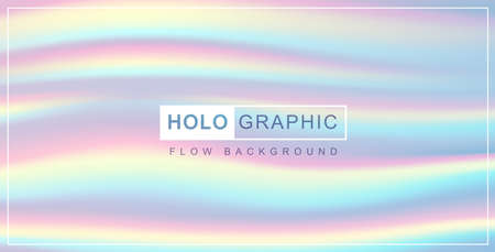 Modern holographic pearl fllow abstract background. Liquid Vector illustrationのイラスト素材