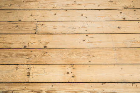 Wooden plank floor background texture close-up light colorsの写真素材