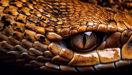 Python Snake portrait background, macro closeup of beautiful snake, wildlife,animal concept colorfulの素材