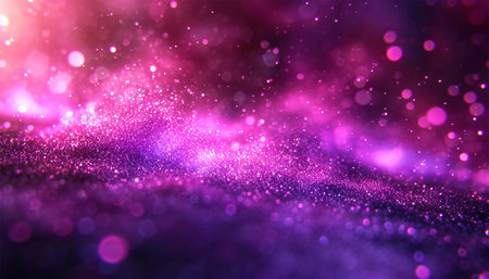 Purple sparkles abstract background. Sweet View Abstract Background Optical Red Purple Bokeh Lights Glitter Sparkle Dust Illustration. Festive glitter design beautyの素材