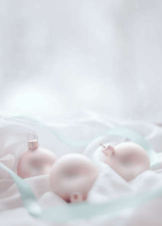 Festive holiday decorations and gifts, Christmas time atmosphere aroundの写真素材