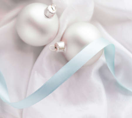 Festive holiday decorations and gifts, Christmas time atmosphere aroundの写真素材