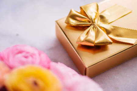 Beautiful gift for a speacial occasion, thoughtful present from the heartの写真素材