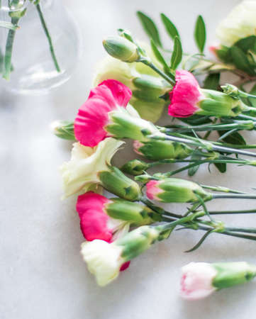 florist bouquet design - wedding, holiday and floral garden styled conceptの写真素材