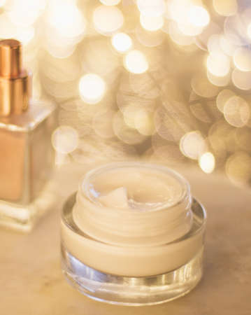 luxury cosmetic products, anti-age moisturizer - beauty, cosmetics and skincare styled concept, elegant visualsの写真素材