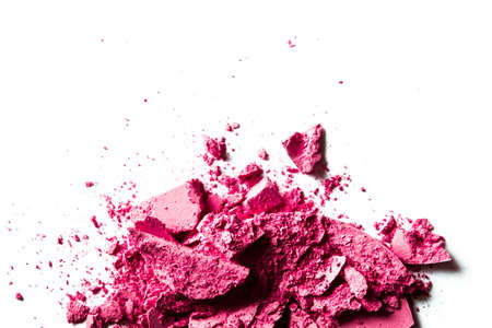 crushed make-up products - beauty and cosmetics styled concept, elegant visualsの写真素材