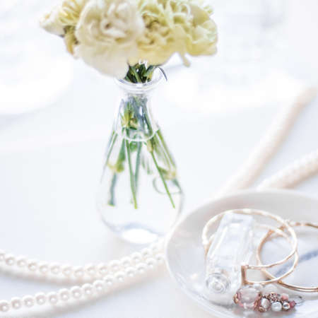 house interior decoration details - fashionable and luxurious home decor styled concept, elegant visualsの写真素材