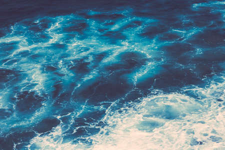 View of a beautiful coastline, Atlantic ocean in Europe  - travel, vacation and summer concept. Your perfect holiday destinationの写真素材