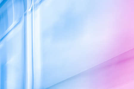 Futuristic neon design - tech backgrounds, abstract art and modern pastel colours concept. The future is nowの写真素材