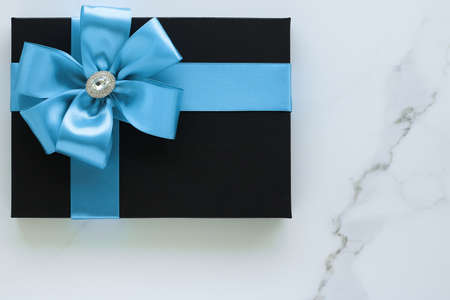 Romantic celebration, lifestyle and birthday present concept - Luxury holiday gifts on marbleの写真素材
