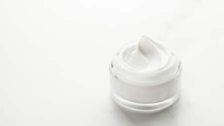 Beauty, anti-age and skincare concept - Luxury face cream jar, moisturizing cosmeticsの写真素材