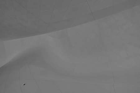 Monochrome refined fragment of contemporary public building, abstract background and interior design concept  - Modern architecture detailsの写真素材