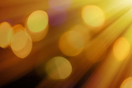 Abstract background, bokeh overlay defocused design concept - Light beams and sun flares