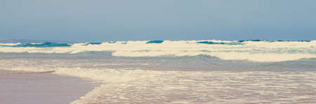Coastal art print, holiday destination and travel concept - Atlantic ocean coast in Europe