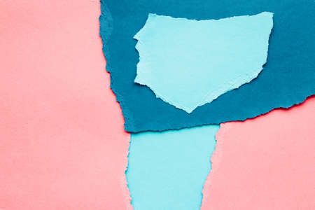 Torn paper texture as background. Always stay creative