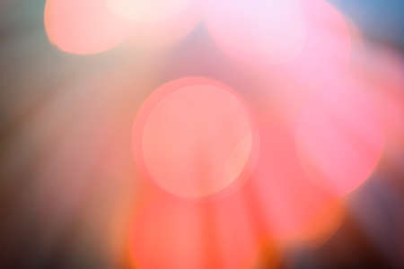 Colourful lights bokeh - abstract background, defocused overlay, bright colours conceptの写真素材