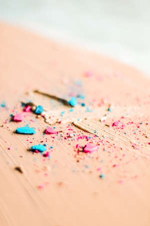 Beauty textures, mua products and shopping concept - Art of makeup, cosmetic background for beauty, fashion blog and online shopの写真素材