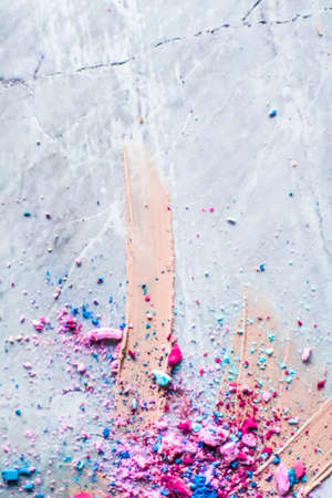 Beauty textures, mua products and shopping concept - Art of makeup, cosmetic background for beauty, fashion blog and online shopの写真素材