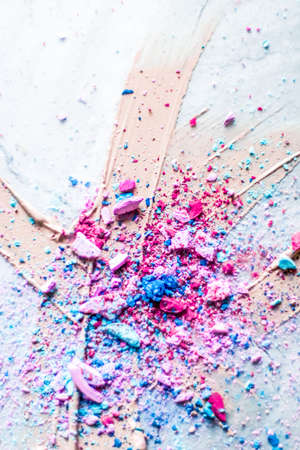 Beauty textures, mua products and shopping concept - Art of makeup, cosmetic background for beauty, fashion blog and online shopの写真素材