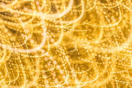Abstract texture, festive New Year fireworks and Christmas concept - Glamorous golden glitter,...