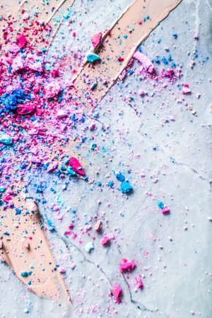 Beauty textures, mua products and shopping concept - Art of makeup, cosmetic background for beauty, fashion blog and online shopの写真素材