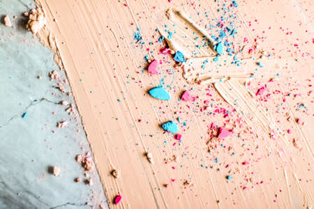 Beauty textures, mua products and shopping concept - Art of makeup, cosmetic background for beauty,...