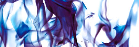 Technology, science and artistic flow concept - Abstract wave background, blue element for designの写真素材