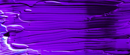 Art abstract, cosmetic product and hand painted design concept - Purple neon paint brush stroke...