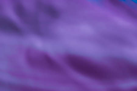 Holiday branding, beauty glamour and cyber backgrounds concept - Purple abstract art background, silk texture and wave lines in motion for classic luxury designの写真素材