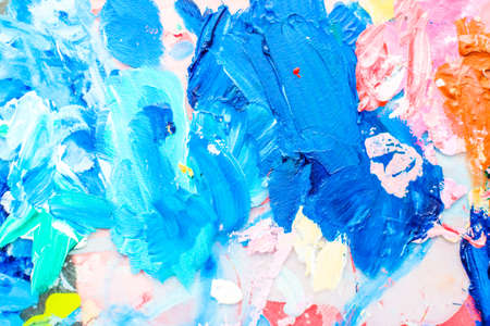 Painted texture, artistic backdrop and modern painting concept - Abstract acrylic paint strokes, art...