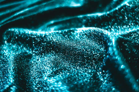Luxe glowing texture, night club branding and New Years party concept - Emerald holiday sparkling...