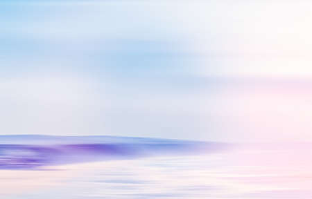 Coastal art print, holiday destination and luxury travel concept - Abstract sea background, long exposure view of dreamy ocean coast in summerの写真素材