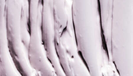 Glamour, branding and makeup art concept - White cosmetic texture background, make-up and skincare cosmetics product, cream, lipstick, moisturizer macro as luxury beauty brand, holiday flatlay designの写真素材