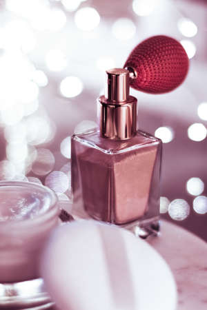 Natural cosmetics, luxe branding and vintage set concept - Anti-age beauty face moisturizer cream for sensitive skin, luxury spa cosmetic and clean skincare brand product as holiday giftの写真素材