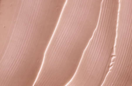 Glamour, branding and makeup art concept - Beige cosmetic texture background, make-up and skincare...
